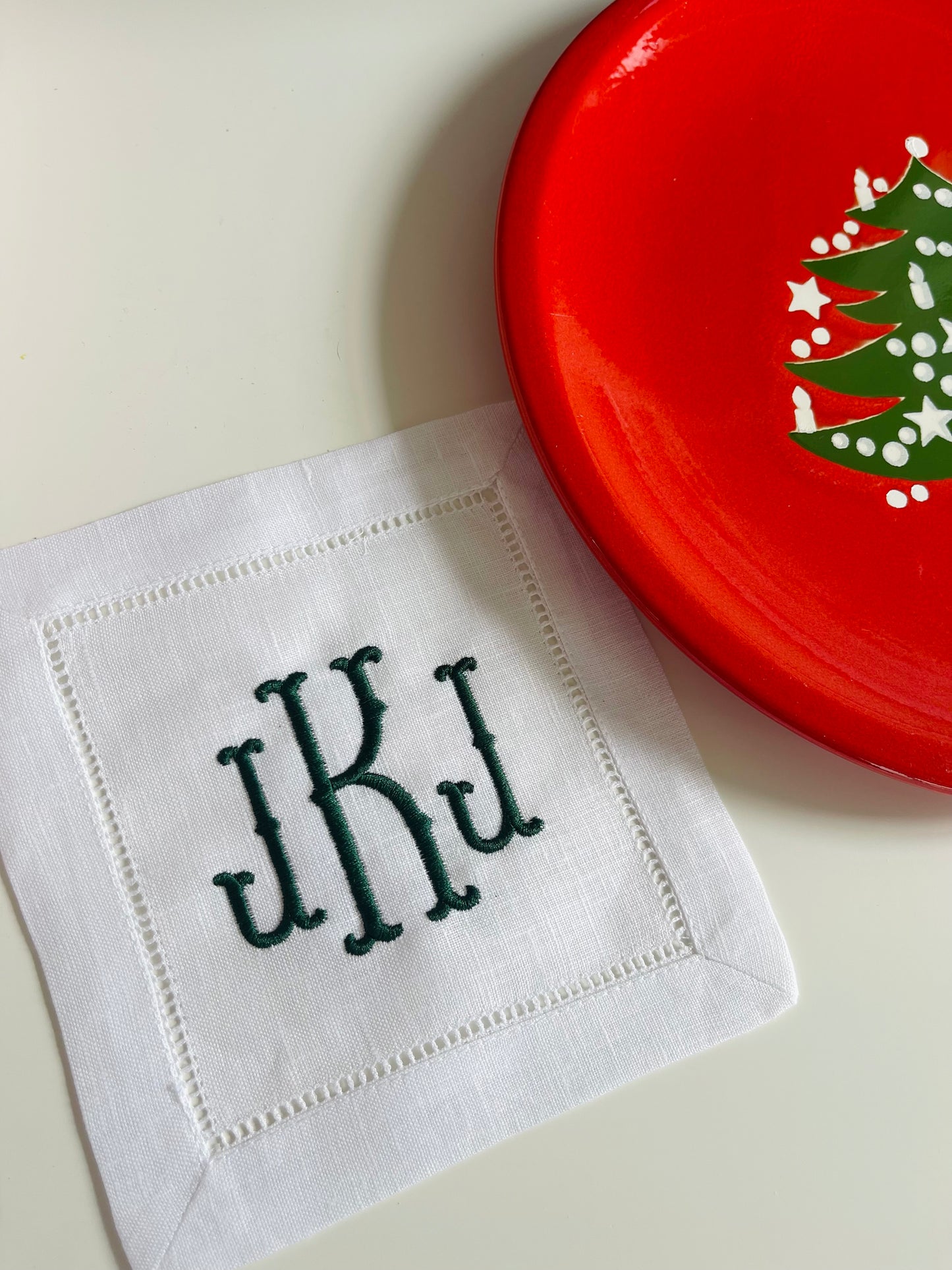 Cocktail Napkins with Monogram