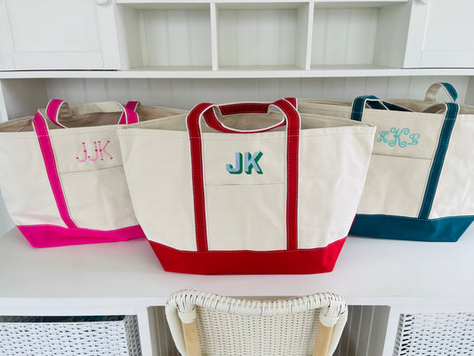 Large Canvas Tote
