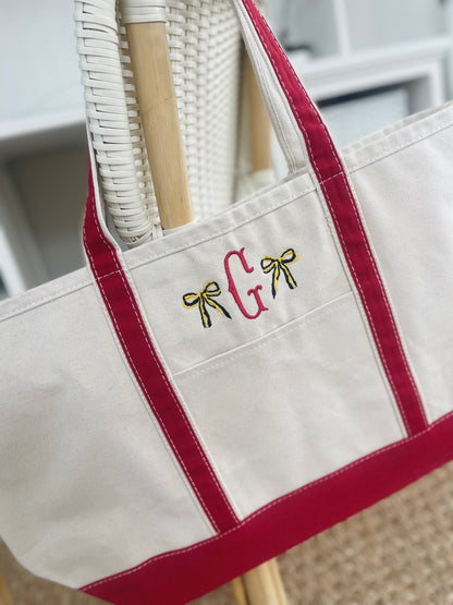 Large Canvas Tote
