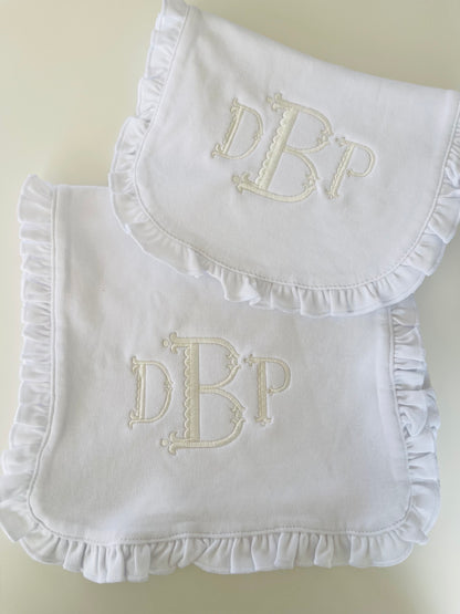 Bib/ Burp Cloth Set