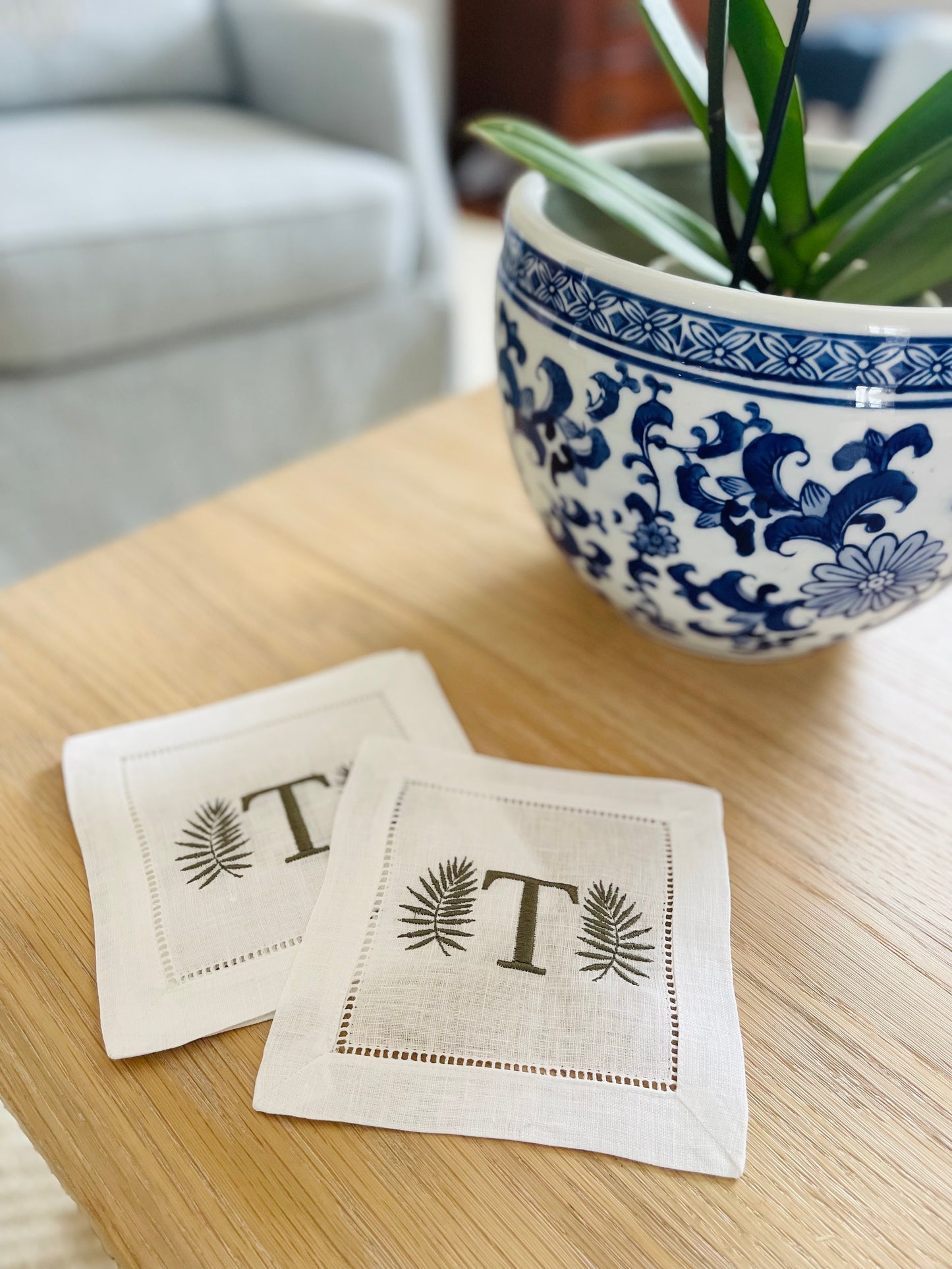 Cocktail Napkins with Design