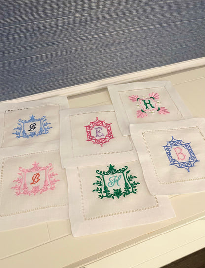Mahjong Cocktail Napkins