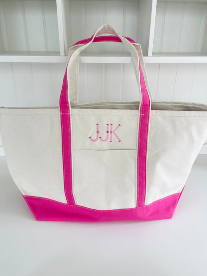 Large Canvas Tote