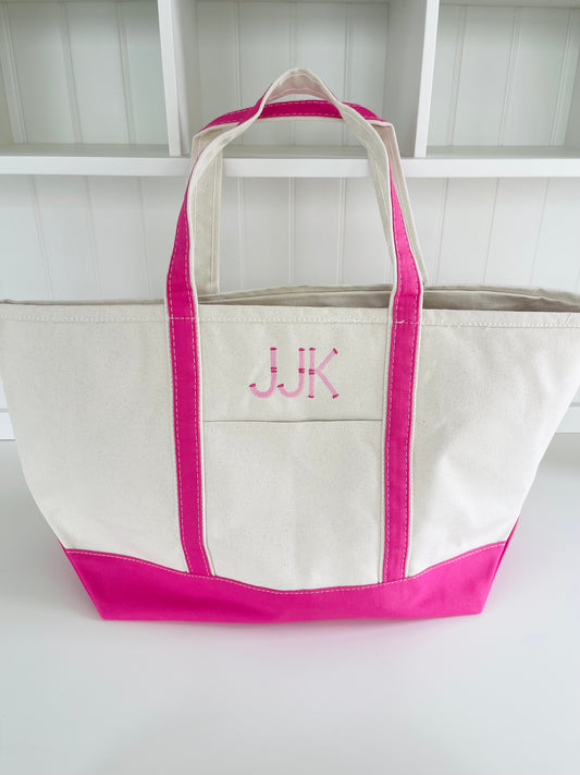 Large Canvas Tote
