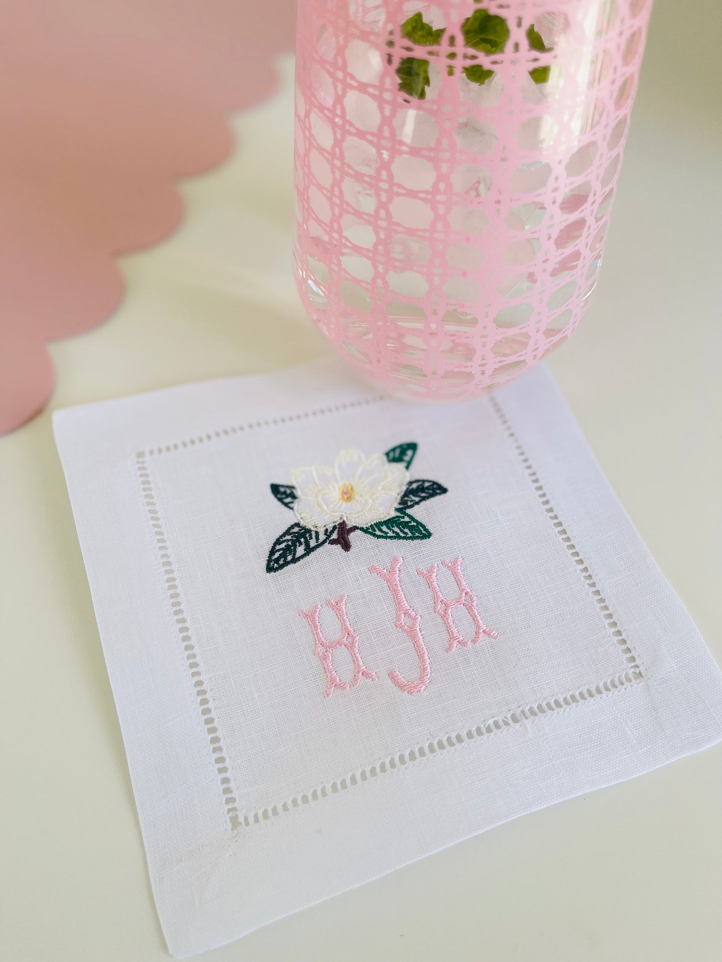 Cocktail Napkins with Design